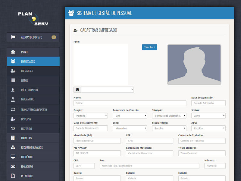 Sistema de Pessoal PLANSERV